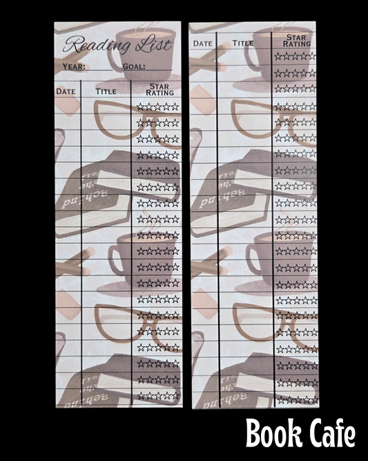 Digital Reading Tracker Bookmarks